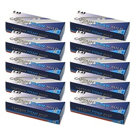 Kai Captain Titanium Mild Blades, For Commercial Use, 20 Sheets x 10 Pieces