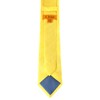 Retreez Boys Woven Tie Herringbone Striped - 8-10 Years, yellow