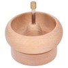 Bead Spinner DIY Beading Turning Bowl 10cm Wooden Manual Beading