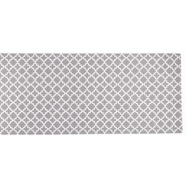 DII Colección de Mesa de celosía, Camino de Mesa, 14 x 72 Pulgadas, Gris