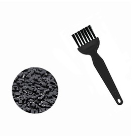 Saddgo 2PCS Anti Static Brush Air Duster Set for Computer Keyboard Camera Cleaning Keep Your Devices Dust Plastic, As Picture Shows