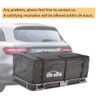 CZC AUTO Hitch Cargo Carrier Bag, 20 cu. ft Waterproof/Rainproof/Weatherproof