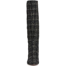 Jessica Simpson Women's Skyeth Mid Calf Boot, Black, 5.5