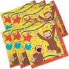 Curious George Luncheon Paper Napkins - 7" x 7", 16