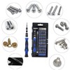 HEMOTON Multifunctional Precision Screwdriver Kit with Aluminum Case 60 Bits