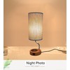 YNDD Bedside Lamp with Charging Function, Wireless Charging Table Lamp