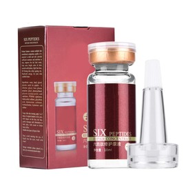 Suero Concentrado de Seis Péptidos de 10 Ml, Suero de Péptidos Faciales para el Cuidado de la Piel Antienvejecimiento, Blanqueamiento de la Piel, Antienvejecimiento, Antiarrugas,