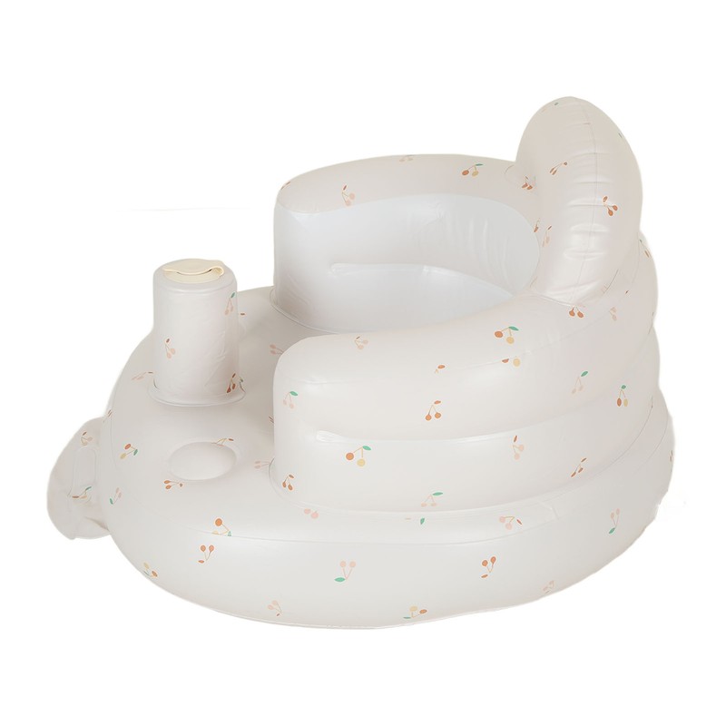 Baby Inflatable Seat with Air Pump Back Portable Safe Soft