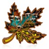 Maple Leaf 3D Wooden Decor, Eco-Friendly Natural Plywood Art, Maple