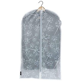 Domopak ® x1 White Leaf Suit Cover Bags For Clothing, Garments & Suits Perfect For Travel & Storage – 60 x 100cm