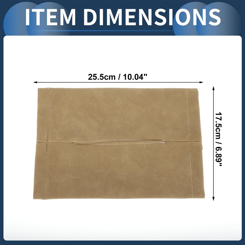 INFINAUTO Car Tissue Holder, Auto Sun Visor Napkin Holder, Car