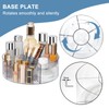 360° Rotating Makeup Organizer, 10" Clear Turntable Lazy Susan Organizer