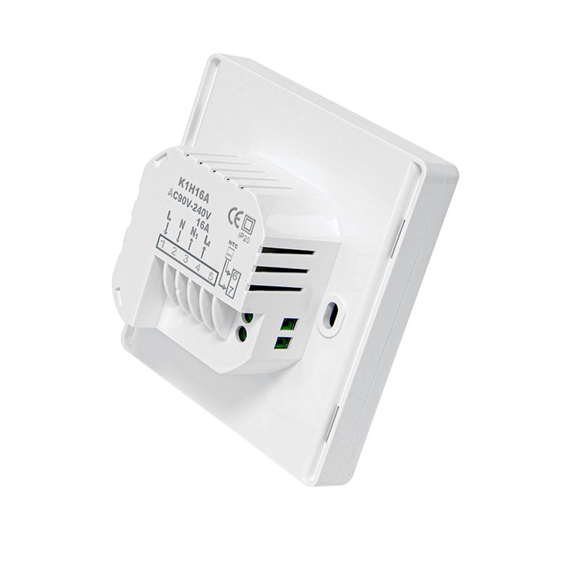 Temperature Controller LCD Backlight Display Week Time Indoor Temperature Display