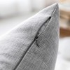 Demetex 12x20 Pillow Cover Farmhouse Linen Decorative Throw Pillow Cases