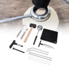 Coconut Opener Tool Set Stainless Steel Coconut Shell Puncher Cutter