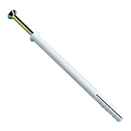 Merriway BH02847 (20 Pcs) Hammer Type Solid Wall Fixing with Nylon Plug, M8 x 80mm (5/16 inch x 3.1/8 inch) - Pack of 20 Pieces