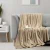 Utopia Bedding Fleece Blanket King Size Camel (90x102 Inches) Luxury