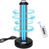 38W UV Light Sanitizer, Ultraviolet Lamp with Remote Control for