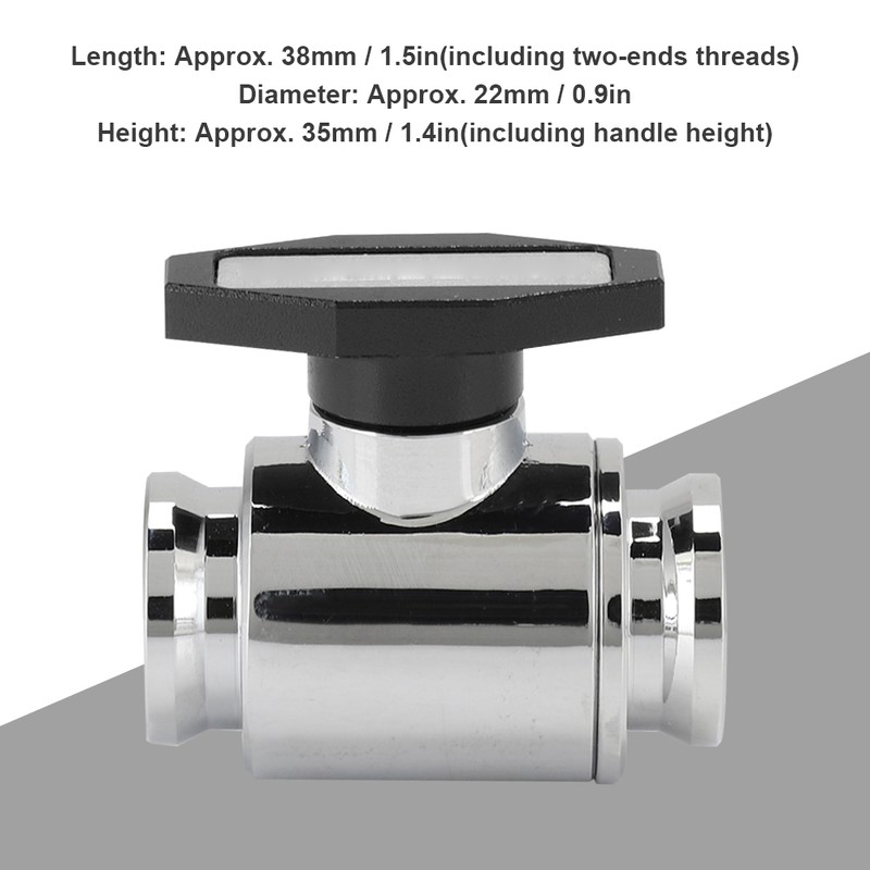 Drain Valve High Quality Brass Computer Water Cooler Accessories G1/4