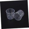 FELTECHELECTR 30ml Plastic Measuring Cups Set 30pcs Graduated Beakers for