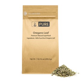 Pure Original Ingredients Oregano Leaf Flakes (16 oz) Pure & Natural, Gluten-Free