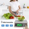 KNSWE Commercial Food Scale 40KG Large Digital Kitchen Scale Baking