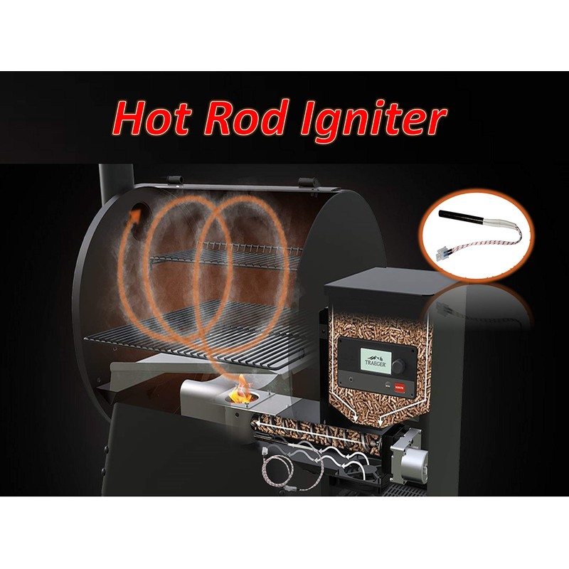 Hot Rod Ignitor Kit Replace KIT0255 for D2 Traeger Wood