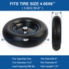 Cubesprings 13 Inch Wheelbarrow Tires 4.00-6 Flat Free Wheelbarrow Tire,