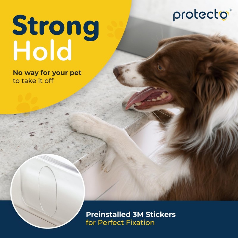 PROTECTO Window Sill Protector from Dogs 35.5 x 3.25 Clear