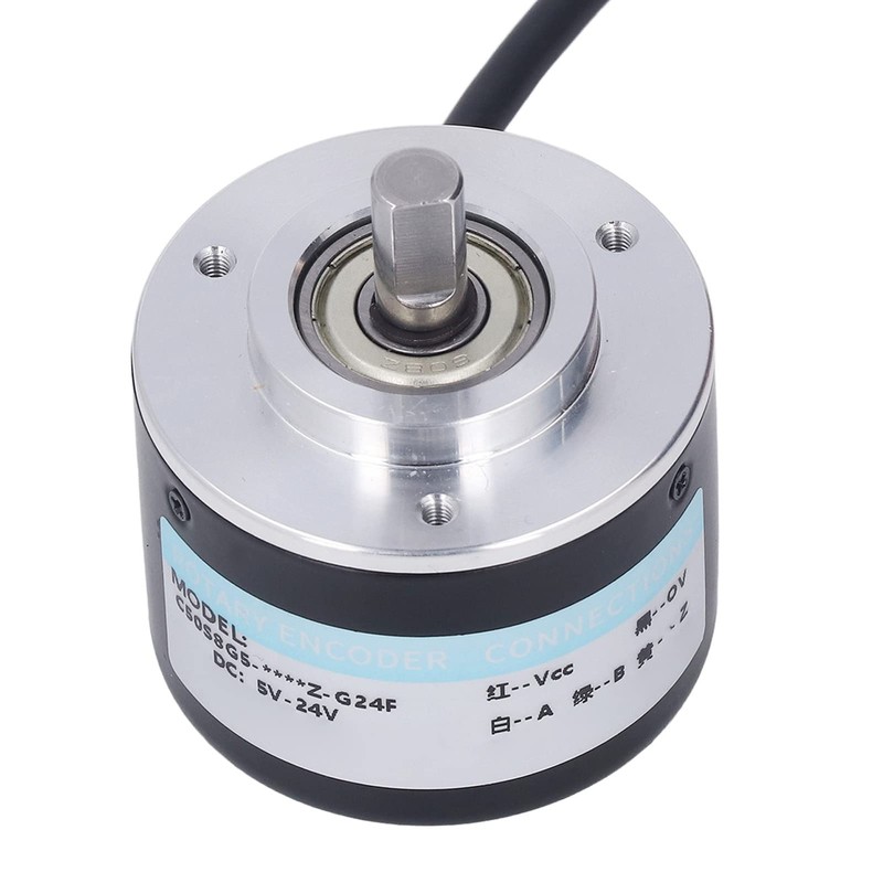 Incremental Encoder, PNP, IP50 Incremental Encoder, Outer Diameter 50 mm,
