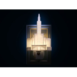 California LDS Temple Night Light (Plug-in, LED) (Los Angeles)