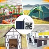 Solar Panel Powered Fan Mini Ventilator 5W 6V Solar Exhaust