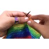 Knitter's Pride Rainbow Row Counter Ring Sz 8