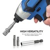 NEIKO 00257 Socket Adapter Extension Drill-Bit Set, Includes 1/4-, 3/8-,