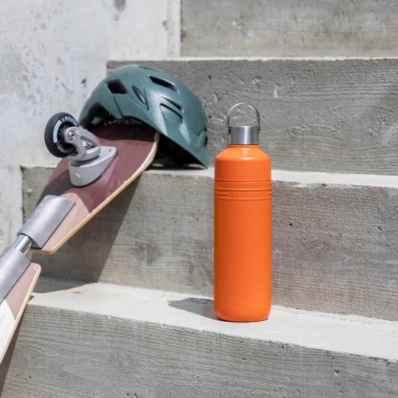 On The Go Thermal Carafe Stainless Steel Orange 1 Litre