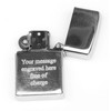 Royal Engineers Private Petrol Lighter Windproof with Free Engraving BKG7