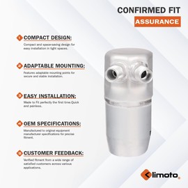 Klimoto Accumulator | Compatible with Jeep 97-98 TJ, Jeep 97-98 Wrangler