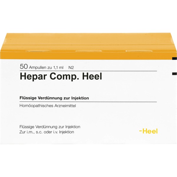 Hepar comp. Heel Amp., 50 St AMP