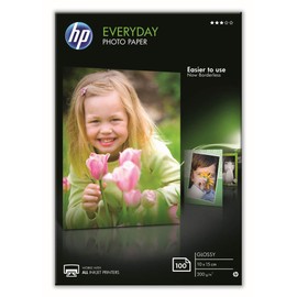 HP Everyday Photo Paper, Glossy, 210 x 297 mm, 200 gsm
