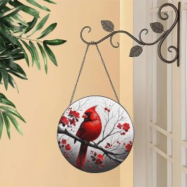 Lobster with Red Glass Claws Suncatcher for Nautical Kitchen Decorsize: Small, color: White