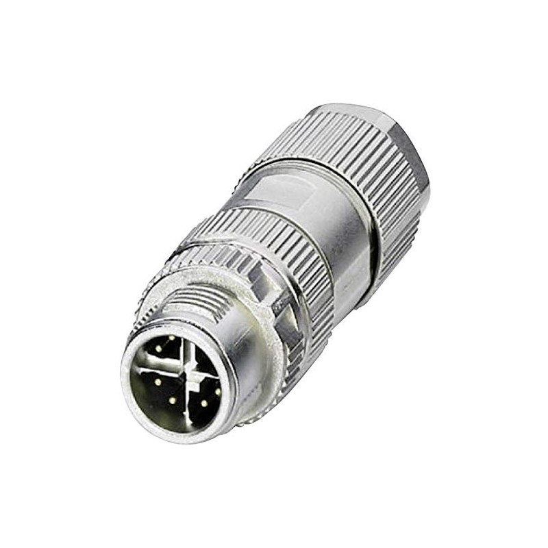 Phoenix 1417430 – plug-in connector vs-08-m12ms-10g-psco Cat6 a