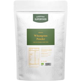 Wheatgrass Powder Premium EU raw & Natural Wheatgrass a Pure Keto Ingredient Ideal for Wheatgrass Powder Juice and Wheat Grass Shots - 200g