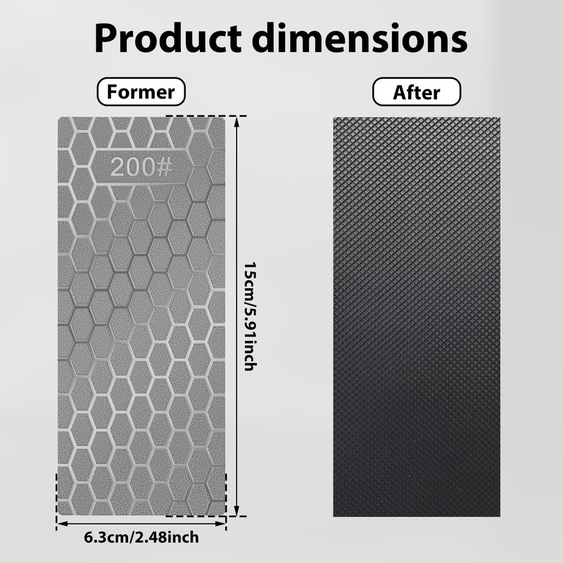 Diamond Sharpening Stones Efficient Diamond Sharpening Plates with Honeycomb Surface