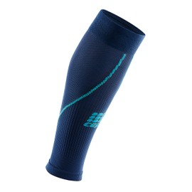 CEP - CALF SLEEVE 2.0 for women | Run compression calf sleeves in blue/light blue, size II
