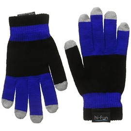 Hi-Glove Touch Screen Glove- Men's Blue