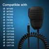 5 Pack Handheld Speaker Mic 1 Pin Remote Shoulder Speaker