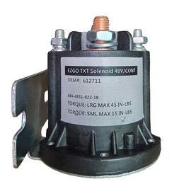 Dr.Acces 48V EZGO TXT Solenoid for E-Z-GO TXT 48V Golf Cart Solenoid Replace#612711