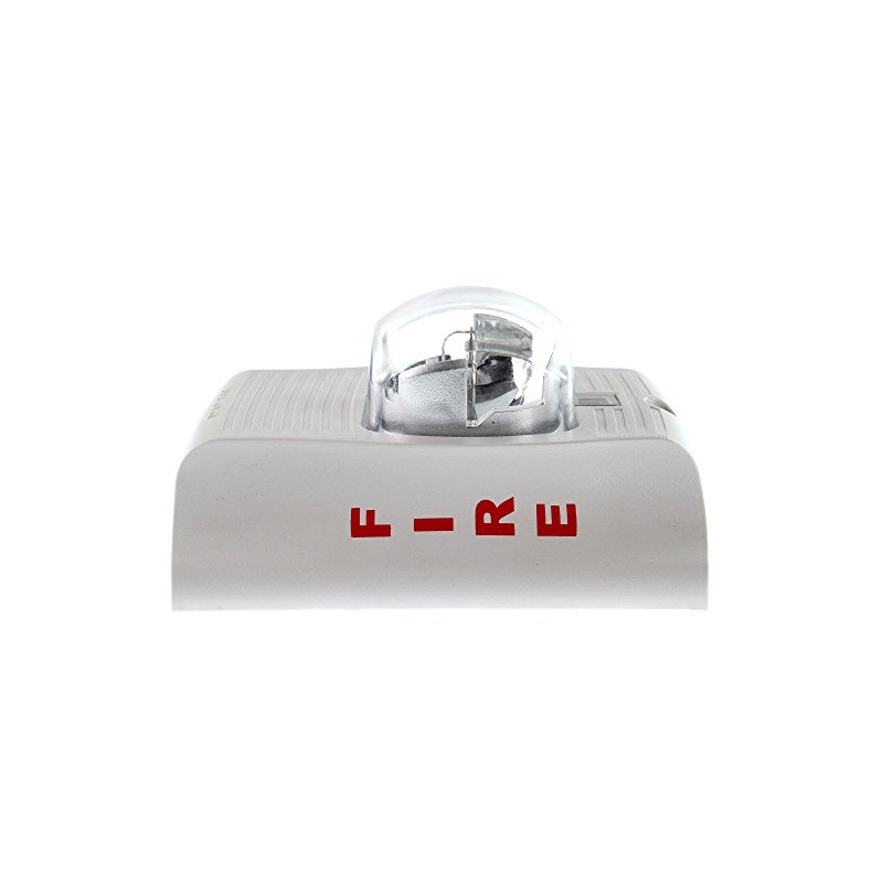 System Sensor Stobe, Wall, Standard Candela, White