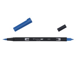 Tombow : Dual Tip Blendable Brush Pen : Ultramarine