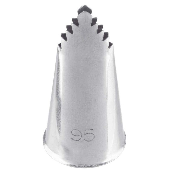 Ateco French Leaf Ruffle Decorating Pastry Tip #95
